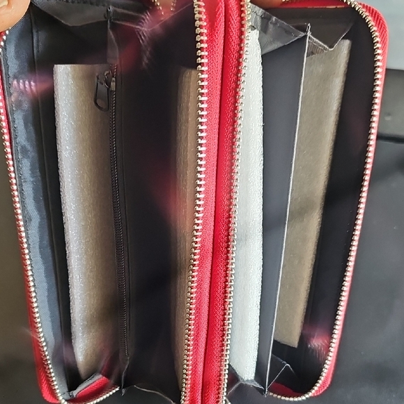 Colorful Patterned Women's Wallet - Picture 3 of 3